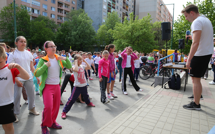 Petőfi iskolások futóversenye - fotó: Ónodi Zoltán