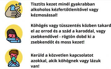 Magyar Vöröskereszt: így csökkentsd a járvány terjedésének esélyét! - fotó: 