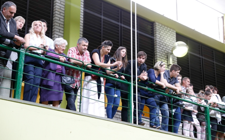 Ballagás a Dunaferr iskolában - fotó: Ónodi Zoltán