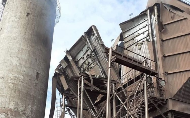 Porrobbanás a vasműben - exkluzív képtár - fotó: 