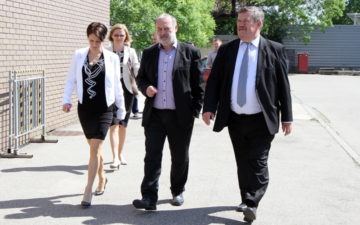 Államtitkári látogatás - fotó: Sándor Judit