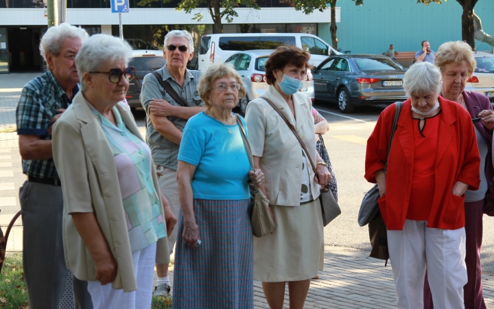 Koszorúztak a városalapítók - fotó: 