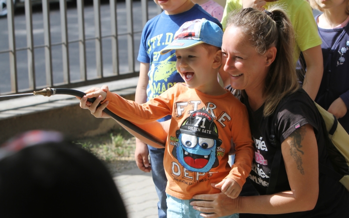 Nyílt nap a mentőknél - fotó: Sándor Judit