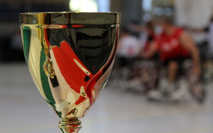 Kerekesszékes kupadöntő a Campus Arénában - fotó: 