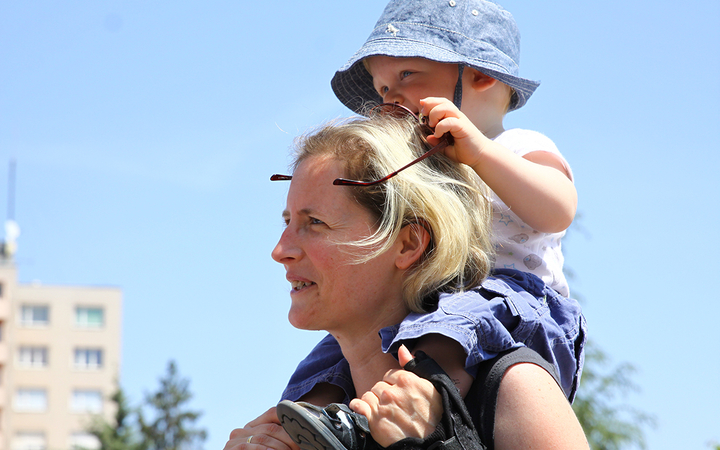 Zenés Flashmob a Városháza téren - fotó: Ónodi Zoltán