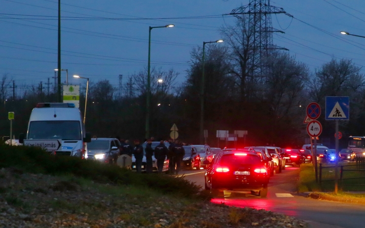 A város lezárása  - fotó: 