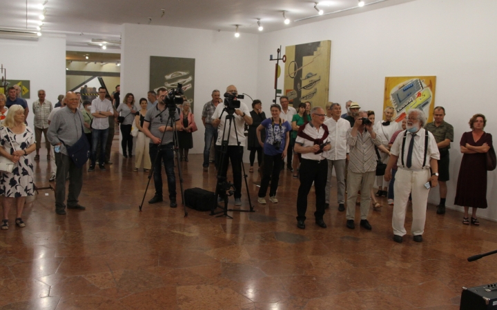 Móder Rezső kiállítása a Kortárs Művészeti Intézetben - fotó: 