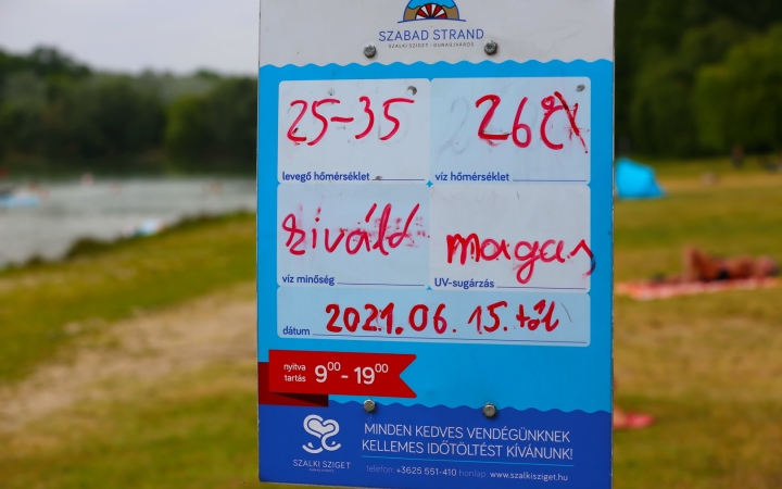 Kánikulai különkiadás a szabadstrandról - fotó: 