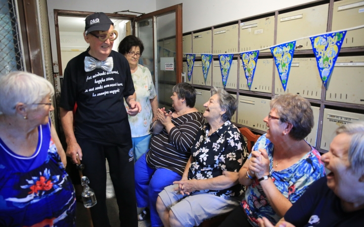 50 éves a Martinovics utca 19. közössége - fotó: 