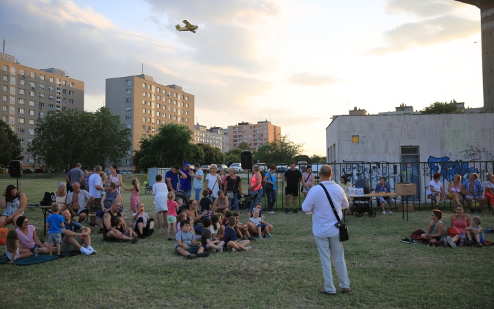 Közösségi élmény a Víztoronynál - fotó: 