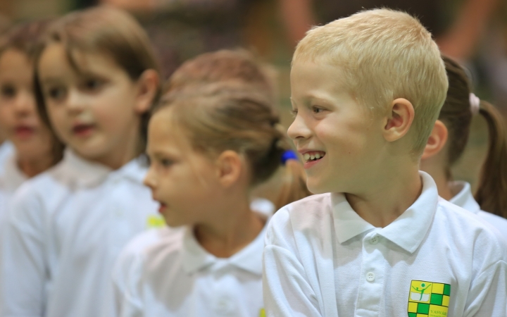 Elsősavatás a Vasvári iskolában - fotó: 