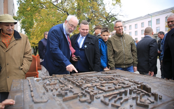 A városmakett avatóünnepségének képei  - fotó: 