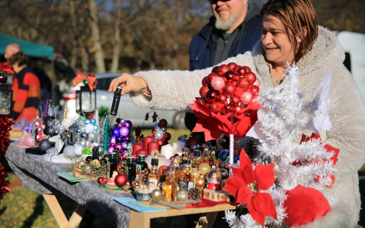 Mikulásváró kavalkád a Szalki-szigeten - fotó: 