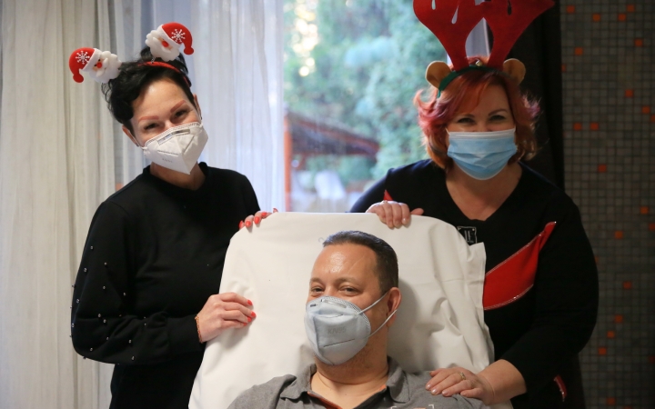 Mikulás véradás az MMK-ban - fotó: 