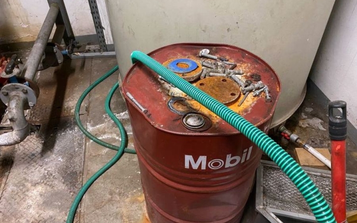 Áldatlan állapotok az erőműben - fotó: 