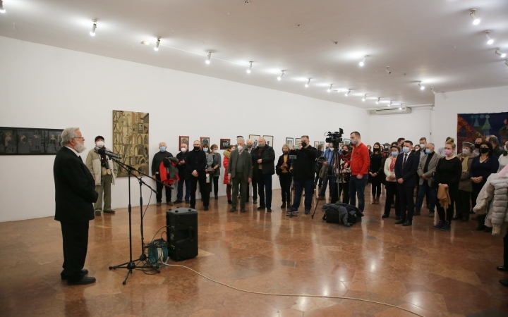 Cyránski Mária és ifj. Koffán Károly kiállítása a Kortárs Művészeti Intézetben - fotó: 