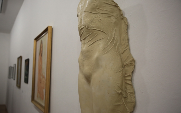 Cyránski Mária és ifj. Koffán Károly kiállítása a Kortárs Művészeti Intézetben - fotó: 