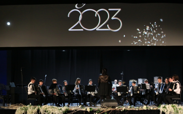 Újévköszöntő koncert a Sándor Frigyes Zeneiskolától - fotó: 