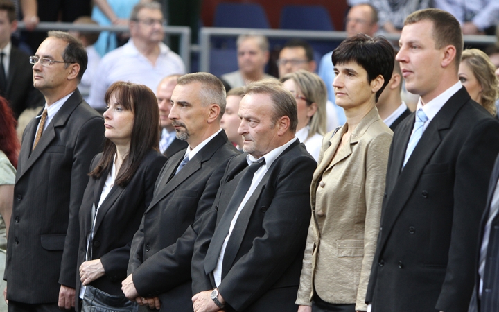 Ünnepélyes diplomaátadó a főiskolán - fotó: Sándor Judit