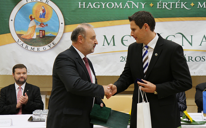 Megyenapi kitüntetések - fotó: Sándor Judit