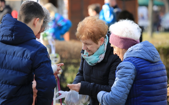 Februári forgatag a Szalki-szigeten - fotó: 