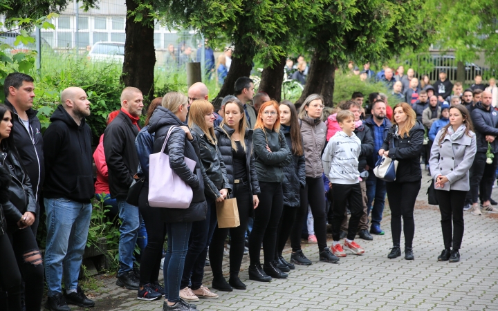 Együtt gyászolta Kexet a nagy jégkorongos család - fotó: 