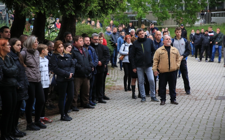 Együtt gyászolta Kexet a nagy jégkorongos család - fotó: 