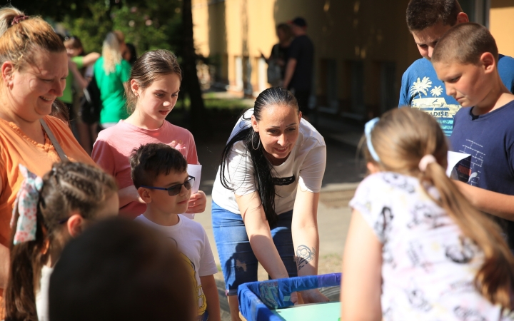 Sport és játék az iskolaudvaron – családoknak, együtt! - fotó: 