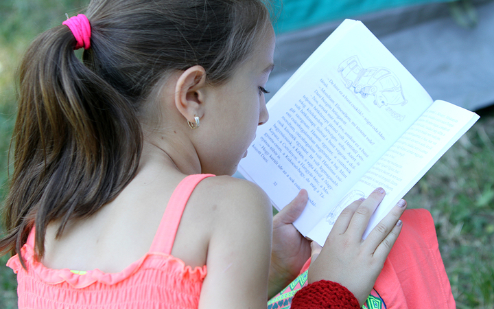 Cimbora Tábor a kempingben - fotó: 