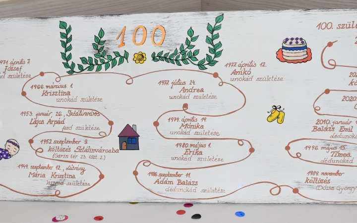 Családi körben köszöntötték 100. születésnapján - fotó: 