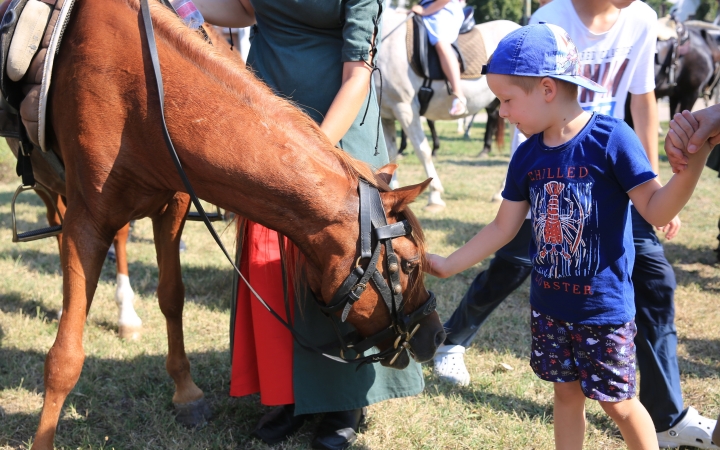 Zarándokok II. Lajos nyomában a Lajos-köveknél - fotó: 