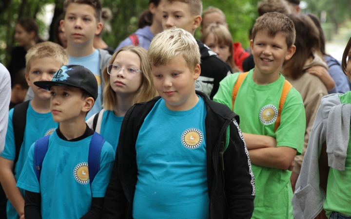 Az erdei tornapálya megtisztítása - fotó: 