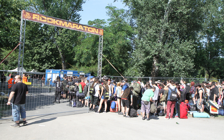 Rockmaraton: Beköltözés és előkészületek - fotó: Ónodi Zoltán