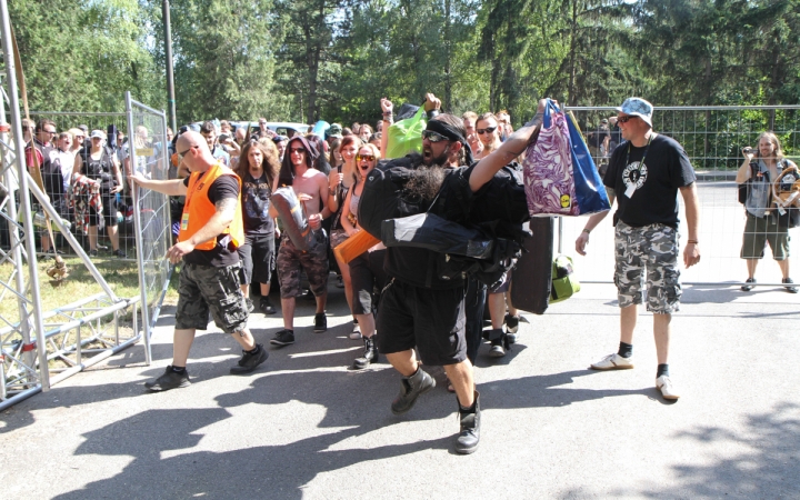Rockmaraton: Beköltözés és előkészületek - fotó: Ónodi Zoltán