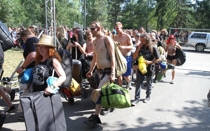 Rockmaraton: Beköltözés és előkészületek - fotó: Ónodi Zoltán