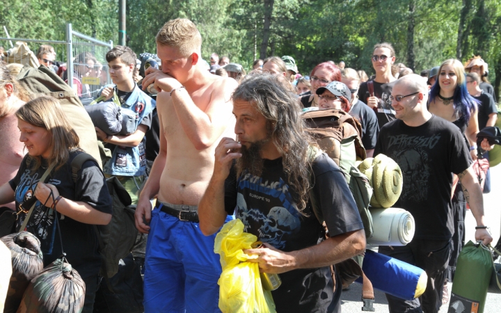 Rockmaraton: Beköltözés és előkészületek - fotó: Ónodi Zoltán