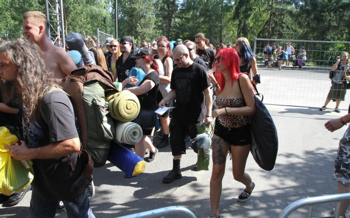 Rockmaraton: Beköltözés és előkészületek - fotó: Ónodi Zoltán