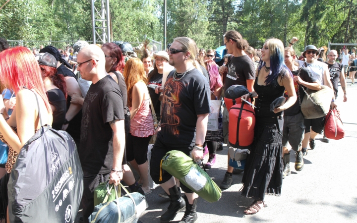 Rockmaraton: Beköltözés és előkészületek - fotó: Ónodi Zoltán