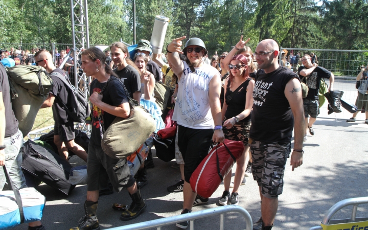Rockmaraton: Beköltözés és előkészületek - fotó: Ónodi Zoltán
