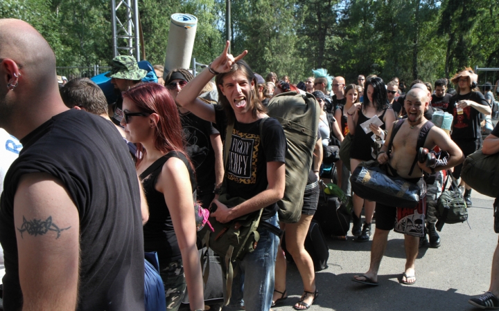 Rockmaraton: Beköltözés és előkészületek - fotó: Ónodi Zoltán