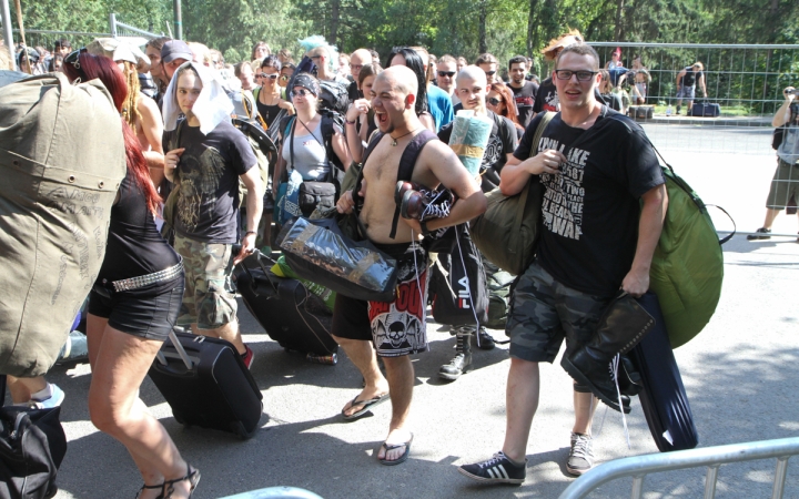 Rockmaraton: Beköltözés és előkészületek - fotó: Ónodi Zoltán