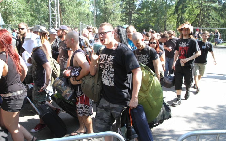 Rockmaraton: Beköltözés és előkészületek - fotó: Ónodi Zoltán