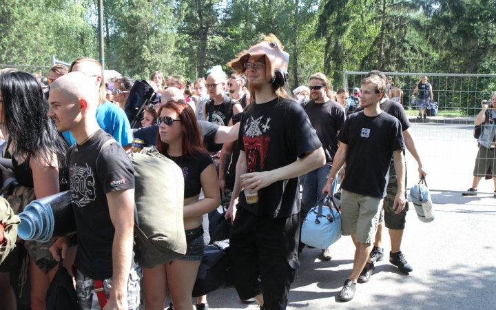 Rockmaraton: Beköltözés és előkészületek - fotó: Ónodi Zoltán
