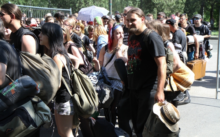 Rockmaraton: Beköltözés és előkészületek - fotó: Ónodi Zoltán