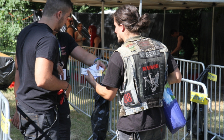 Rockmaraton: Beköltözés és előkészületek - fotó: Ónodi Zoltán