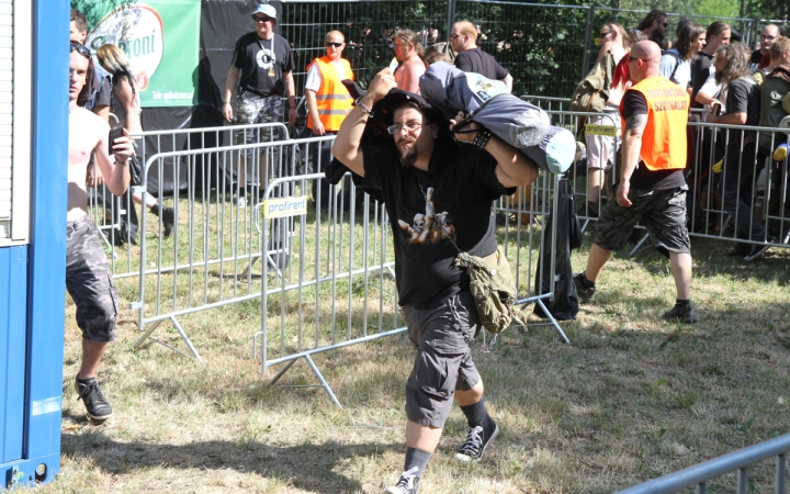 Rockmaraton: Beköltözés és előkészületek - fotó: Ónodi Zoltán
