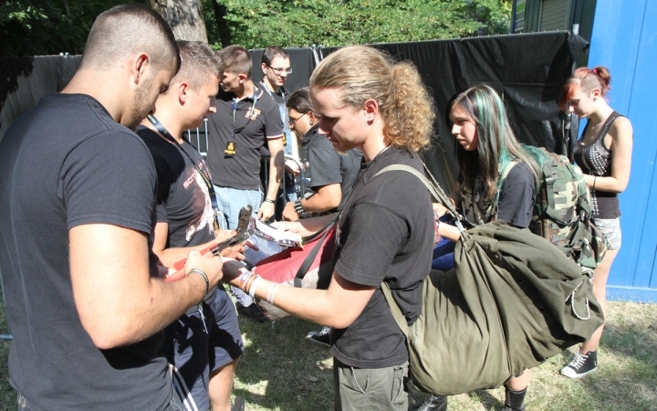 Rockmaraton: Beköltözés és előkészületek - fotó: Ónodi Zoltán