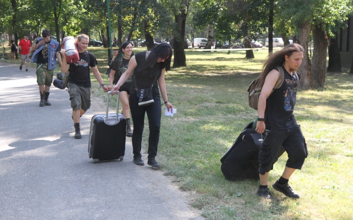 Rockmaraton: Beköltözés és előkészületek - fotó: Ónodi Zoltán