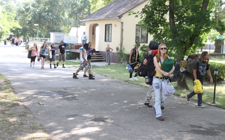 Rockmaraton: Beköltözés és előkészületek - fotó: Ónodi Zoltán