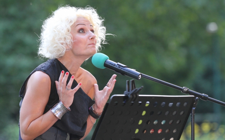 Egy Nő: Tőkés Nikoletta előadásában - fotó: Ónodi Zoltán